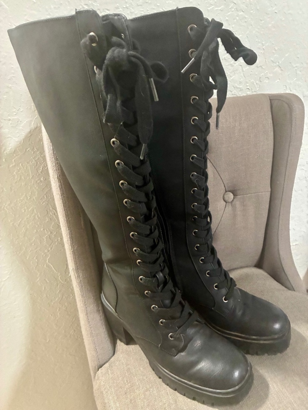 Dirty Laundry Knee High Boots